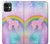 S3070 Rainbow Unicorn Pastel Sky Etui Coque Housse pour iPhone 11