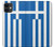 S3102 Flag of Greece Etui Coque Housse pour iPhone 11