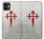 S3200 Order of Santiago Cross of Saint James Etui Coque Housse pour iPhone 11
