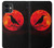 S3328 Crow Red Moon Etui Coque Housse pour iPhone 11