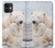 S3373 Polar Bear Hug Family Etui Coque Housse pour iPhone 11