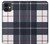 S3452 Plaid Fabric Pattern Etui Coque Housse pour iPhone 11