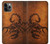 S0683 Scorpion Tattoo Etui Coque Housse pour iPhone 11 Pro