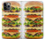 S0790 Hamburger Etui Coque Housse pour iPhone 11 Pro