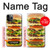 S0790 Hamburger Etui Coque Housse pour iPhone 11 Pro