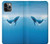 S0843 Blue Whale Etui Coque Housse pour iPhone 11 Pro