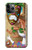 S1702 Tiki Man Toilet Etui Coque Housse pour iPhone 11 Pro