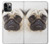 S1852 Pug Dog Etui Coque Housse pour iPhone 11 Pro