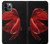 S2092 Red Siamese Fighting Fish Etui Coque Housse pour iPhone 11 Pro