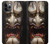 S2112 Hannya Demon Mask Etui Coque Housse pour iPhone 11 Pro
