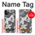 S2186 Gris Camo Camouflage Imprimé graphique Etui Coque Housse pour iPhone 11 Pro