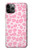 S2213 Pink Leopard Pattern Etui Coque Housse pour iPhone 11 Pro