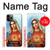 S2420 La Vierge Marie Santa Maria Etui Coque Housse pour iPhone 11 Pro