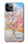 S2450 Van Gogh Peach Tree Blossom Etui Coque Housse pour iPhone 11 Pro