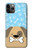 S2669 Cute Dog Paws Bones Cartoon Etui Coque Housse pour iPhone 11 Pro