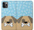 S2669 Cute Dog Paws Bones Cartoon Etui Coque Housse pour iPhone 11 Pro