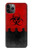 S2917 Biohazards Virus Red Alert Etui Coque Housse pour iPhone 11 Pro