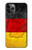 S2935 Germany Flag Map Etui Coque Housse pour iPhone 11 Pro
