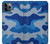 S2958 Army Blue Camo Camouflage Etui Coque Housse pour iPhone 11 Pro