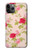 S3037 Pretty Rose Cottage Flora Etui Coque Housse pour iPhone 11 Pro