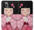 S3042 Japan Girl Hina Doll Kimono Sakura Etui Coque Housse pour iPhone 11 Pro