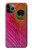 S3201 Pink Peacock Feather Etui Coque Housse pour iPhone 11 Pro