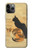 S3229 Vintage Cat Poster Etui Coque Housse pour iPhone 11 Pro
