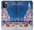 S3282 Santa Xmas Castle Etui Coque Housse pour iPhone 11 Pro