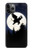 S3323 Flying Elephant Full Moon Night Etui Coque Housse pour iPhone 11 Pro