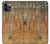 S3380 Gustav Klimt Birch Forest Etui Coque Housse pour iPhone 11 Pro