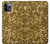 S3388 Gold Glitter Graphic Print Etui Coque Housse pour iPhone 11 Pro
