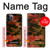 S3393 Camouflage sang Splatter Etui Coque Housse pour iPhone 11 Pro