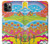 S3407 Hippie Art Etui Coque Housse pour iPhone 11 Pro