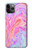 S3444 Digital Art Colorful Liquid Etui Coque Housse pour iPhone 11 Pro