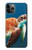 S3497 Green Sea Turtle Etui Coque Housse pour iPhone 11 Pro