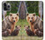 S3558 Bear Family Etui Coque Housse pour iPhone 11 Pro