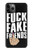 S3598 Middle Finger Fuck Fake Friend Etui Coque Housse pour iPhone 11 Pro
