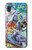S0588 Wall Graffiti Etui Coque Housse pour Samsung Galaxy A10e