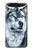 S0123 Grim White Wolf Etui Coque Housse pour Samsung Galaxy J3 (2016)