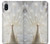 S1980 White Peacock Etui Coque Housse pour Samsung Galaxy A10e