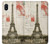 S2108 Eiffel Tower Paris Postcard Etui Coque Housse pour Samsung Galaxy A10e