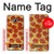 S0236 Pizza Etui Coque Housse pour Samsung Galaxy J3 (2016)