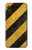 S2231 Yellow and Black Line Hazard Striped Etui Coque Housse pour Samsung Galaxy A10e