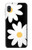 S2315 Daisy White Flowers Etui Coque Housse pour Samsung Galaxy A10e
