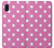 S2358 Pink Polka Dots Etui Coque Housse pour Samsung Galaxy A10e