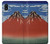 S2390 Katsushika Hokusai Red Fuji Etui Coque Housse pour Samsung Galaxy A10e
