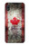 S2490 Canada Maple Leaf Flag Texture Etui Coque Housse pour Samsung Galaxy A10e