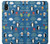 S2572 Marine Penguin Pattern Etui Coque Housse pour Samsung Galaxy A10e
