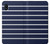 S2767 Navy White Striped Etui Coque Housse pour Samsung Galaxy A10e