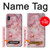S2843 Texture en marbre rose Etui Coque Housse pour Samsung Galaxy A10e